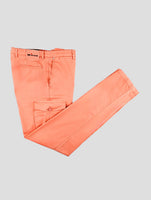 Kiton Pink Cotton Ea Cargo Pants