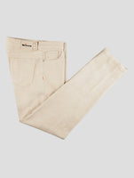 Kiton Beige Cotton Ea Jeans
