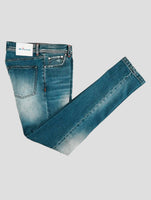 Kiton Blue Cotton Ea Jeans