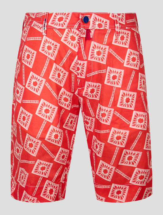 Kiton Multicolor Cotton Short Pants