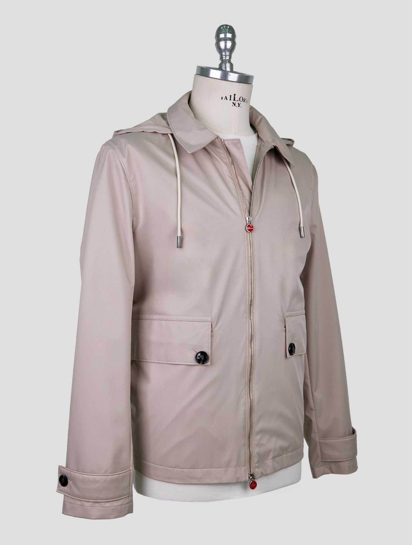 Kiton Beige Pl Coat