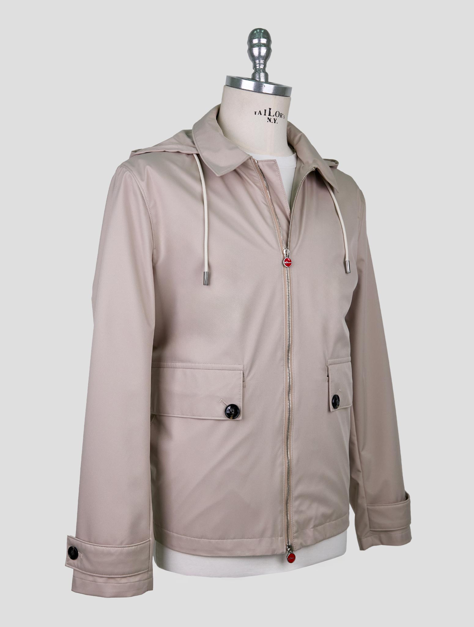 Kiton Beige Pl Coat