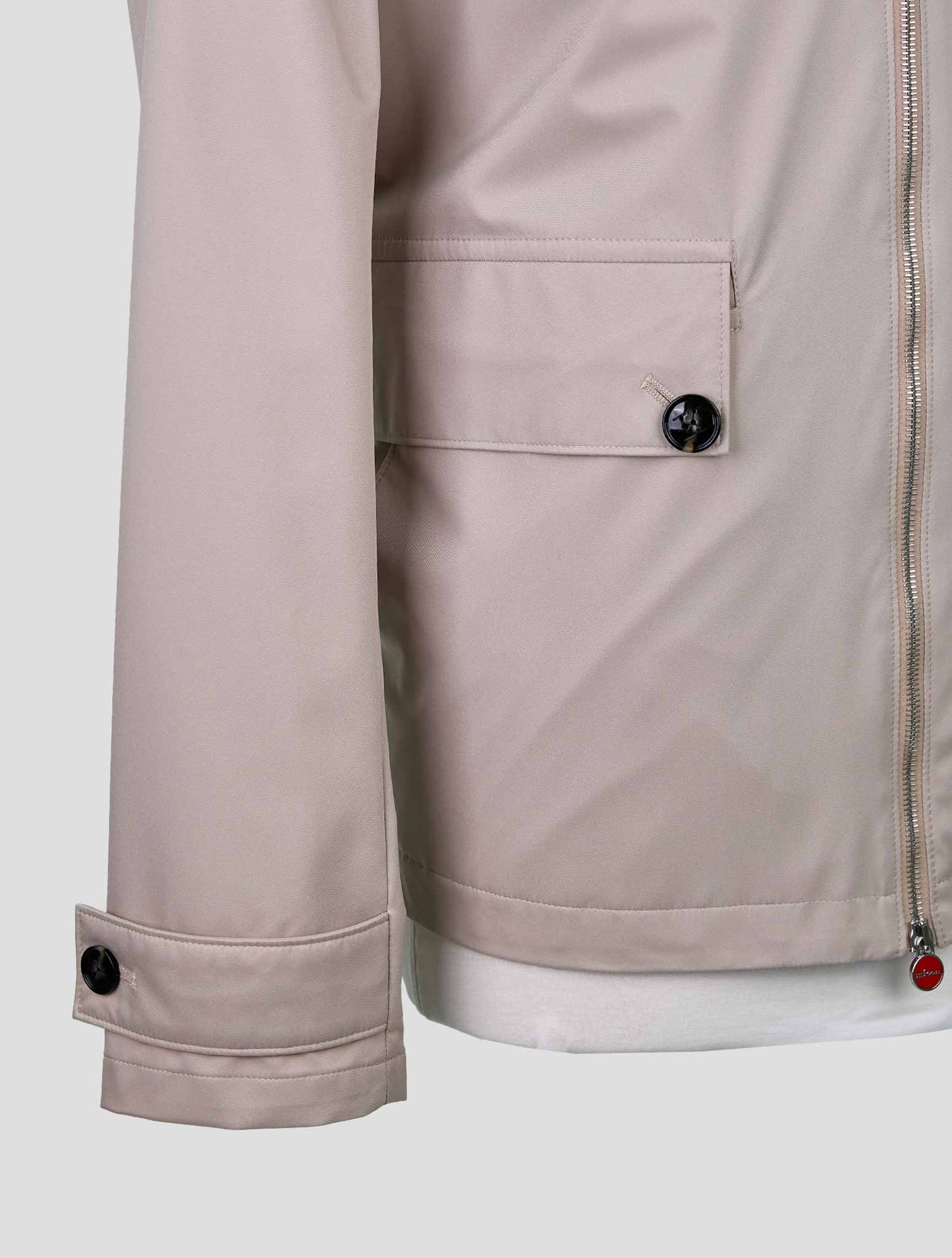 Kiton Beige Pl Coat