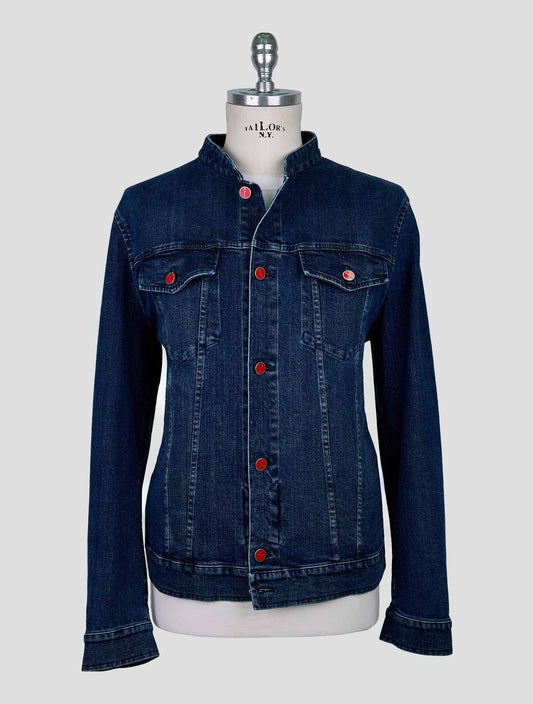 Kiton Denim Cotton Ea Coat