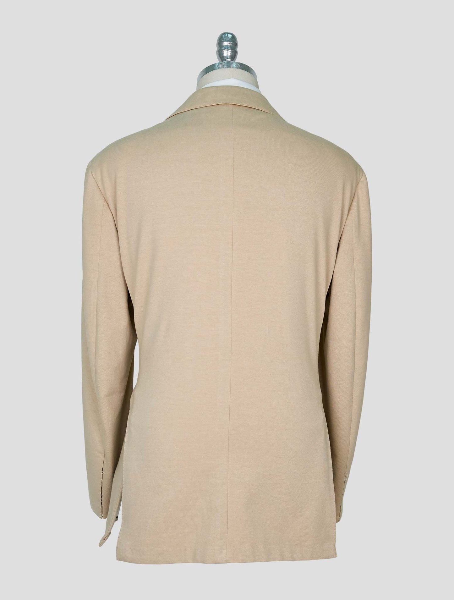 Kiton Beige Cotton Ea Blazer