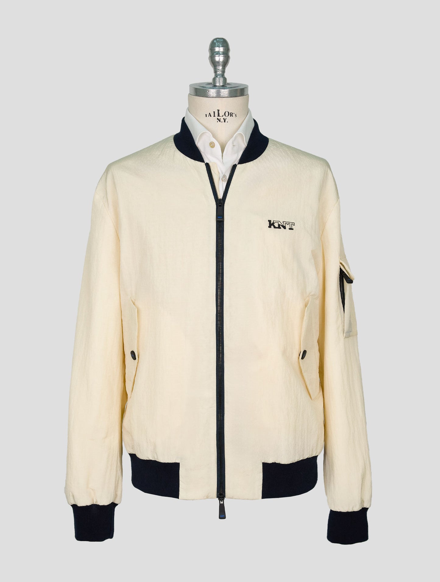 Kiton Knt White Pa Coat