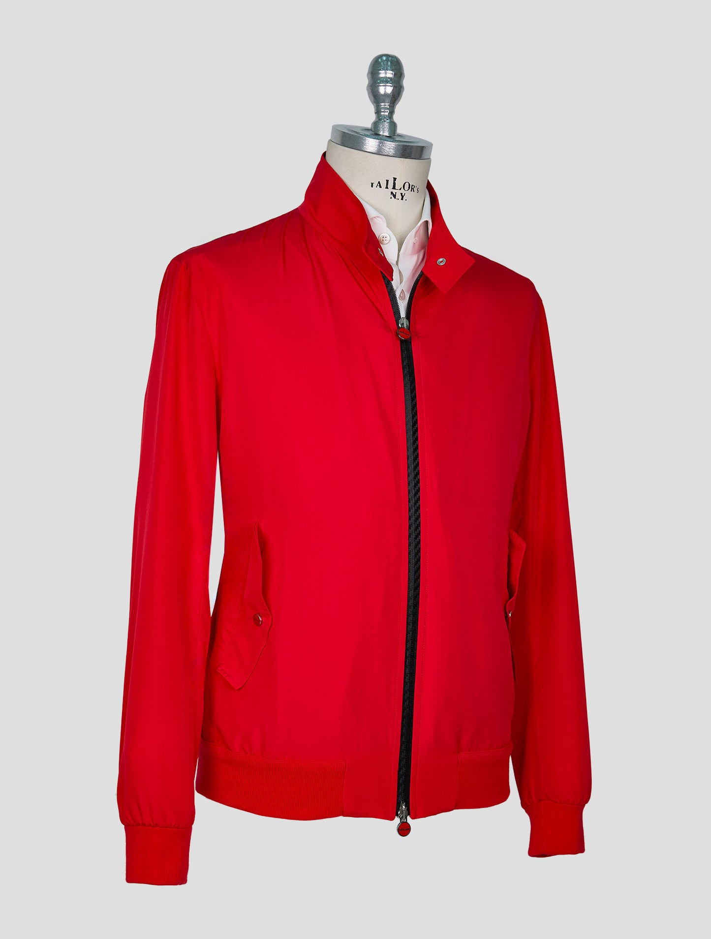 Kiton Red Pl Coat