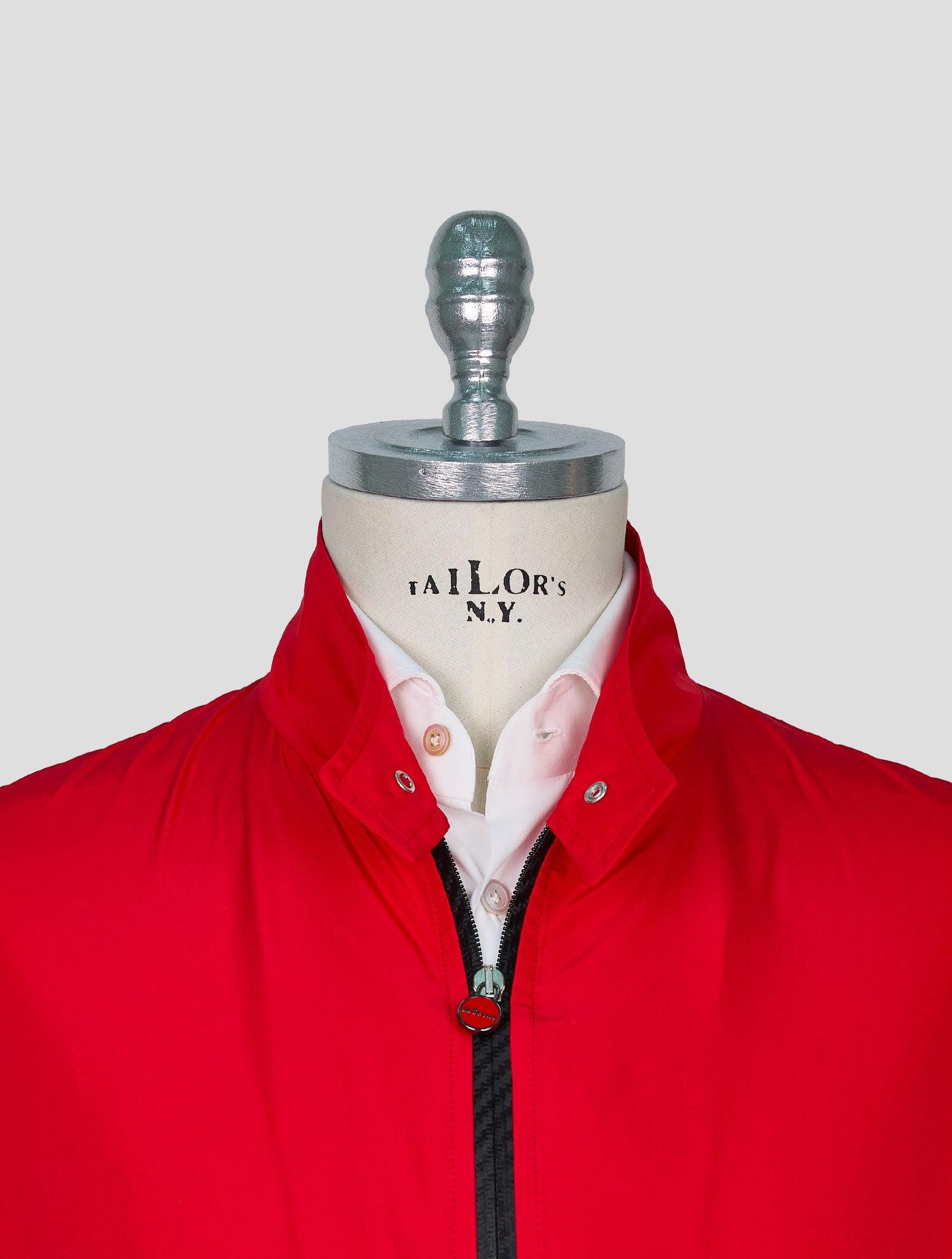 Kiton Red Pl Coat