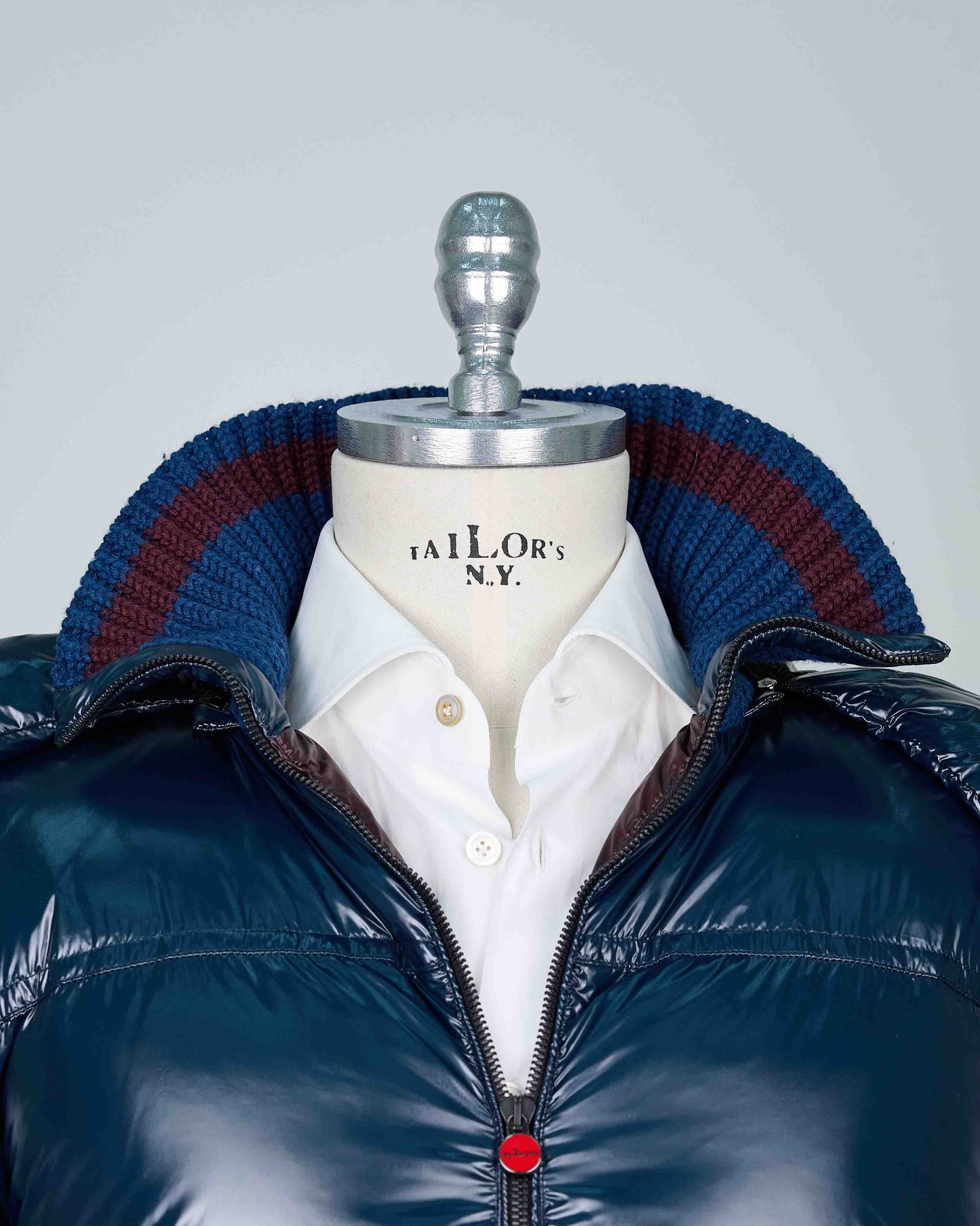 Kiton Blue Pa Pu Coat
