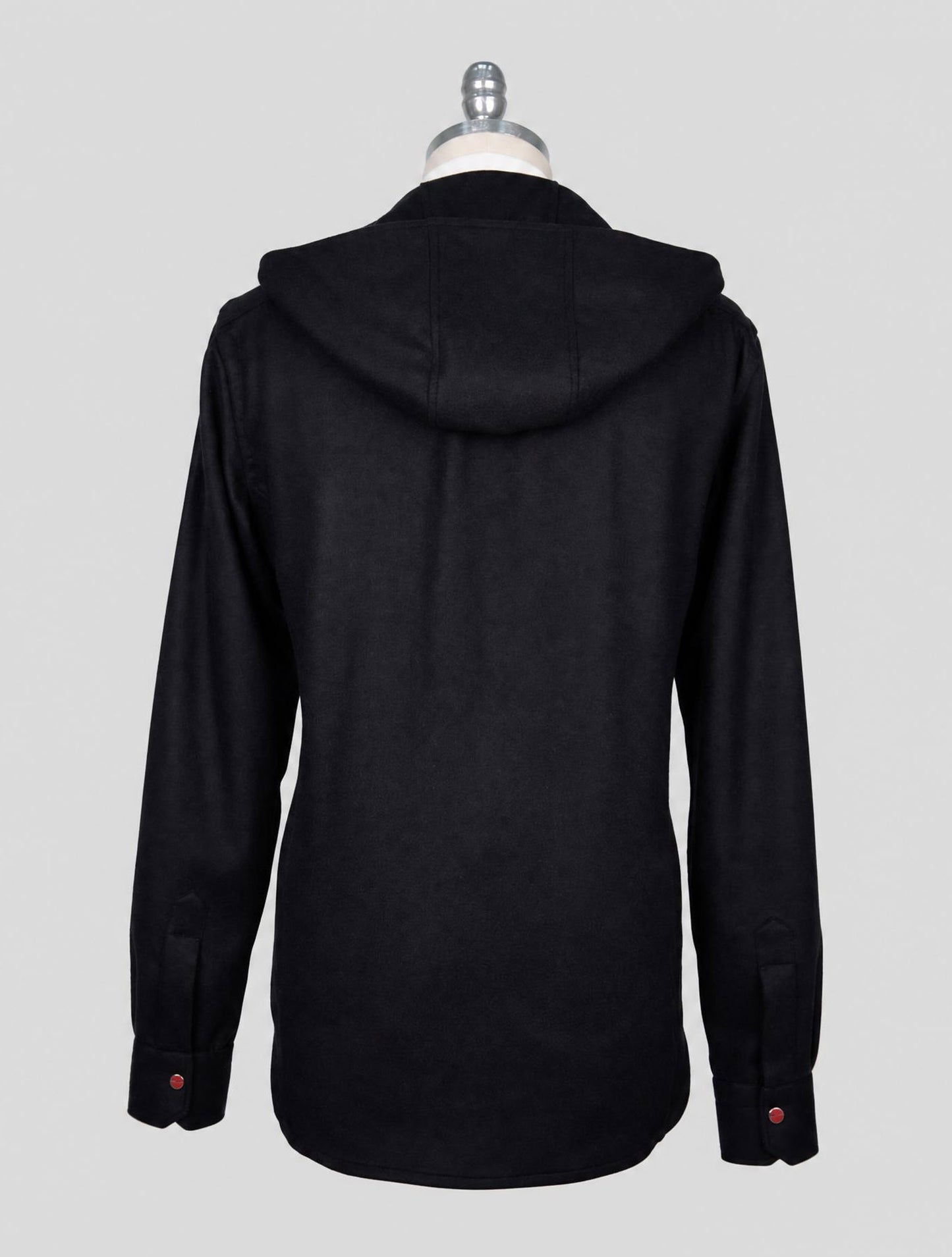 Kiton Black Cashmere Mariano Shirt