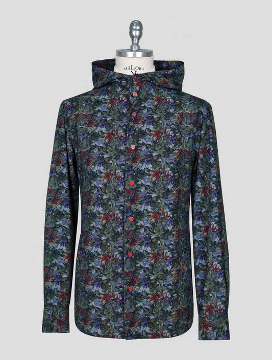 Kiton Multicolor Cotton Mariano Shirt