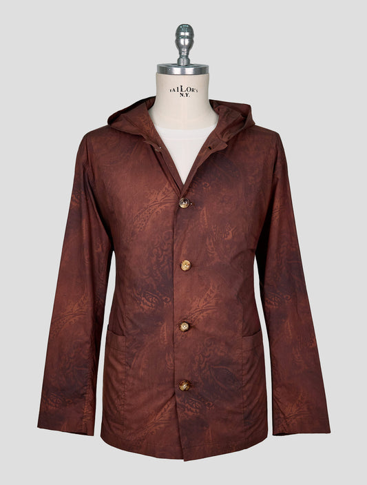 Kiton Brown Cotton Luca Shirt