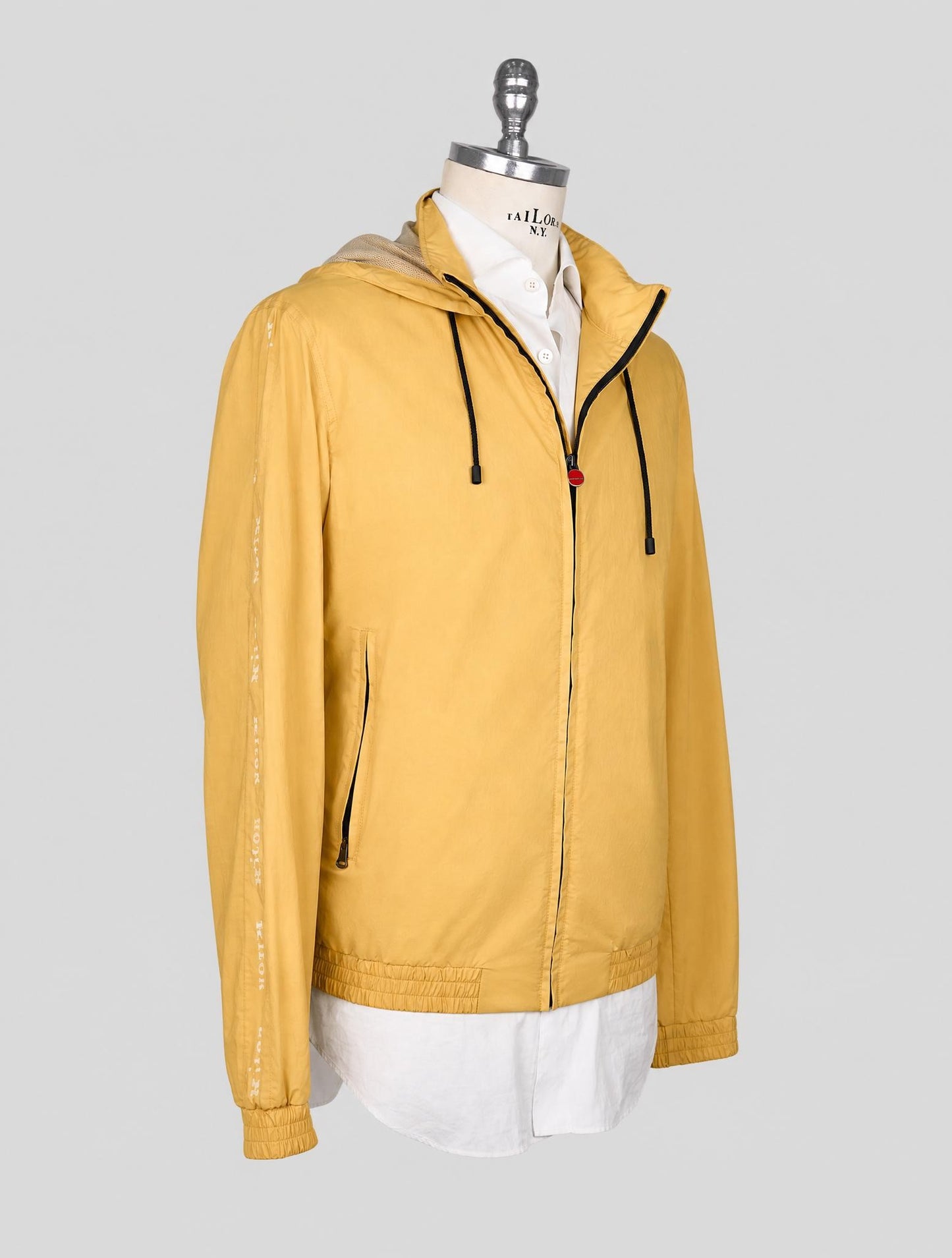 Kiton Yellow Cotton Coat