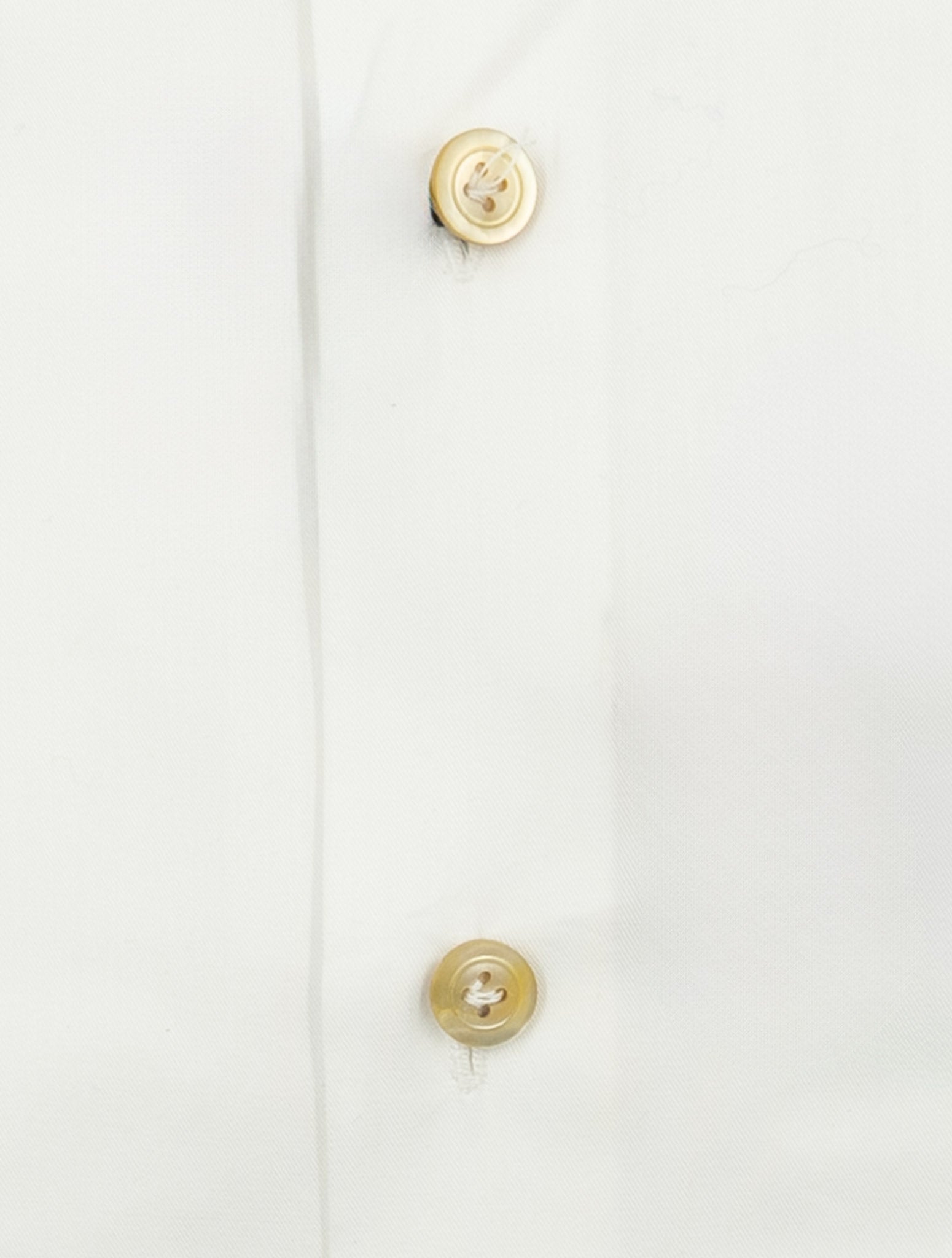 Kiton White Cotton Shirt