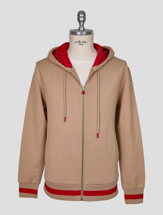 Kiton Beige Cotton Tracksuit