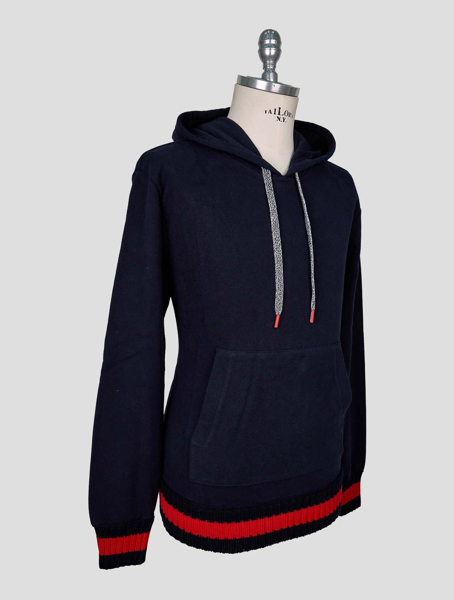 Kiton Blue Cotton Tracksuit
