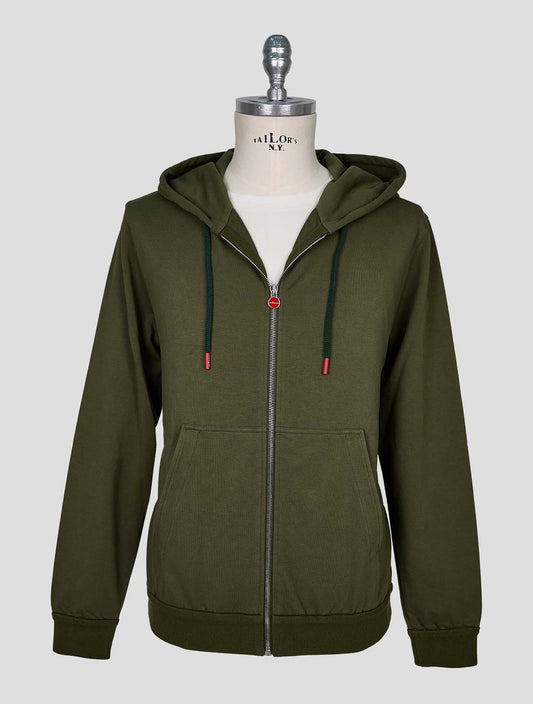 Kiton Green Cotton Ea Tracksuit