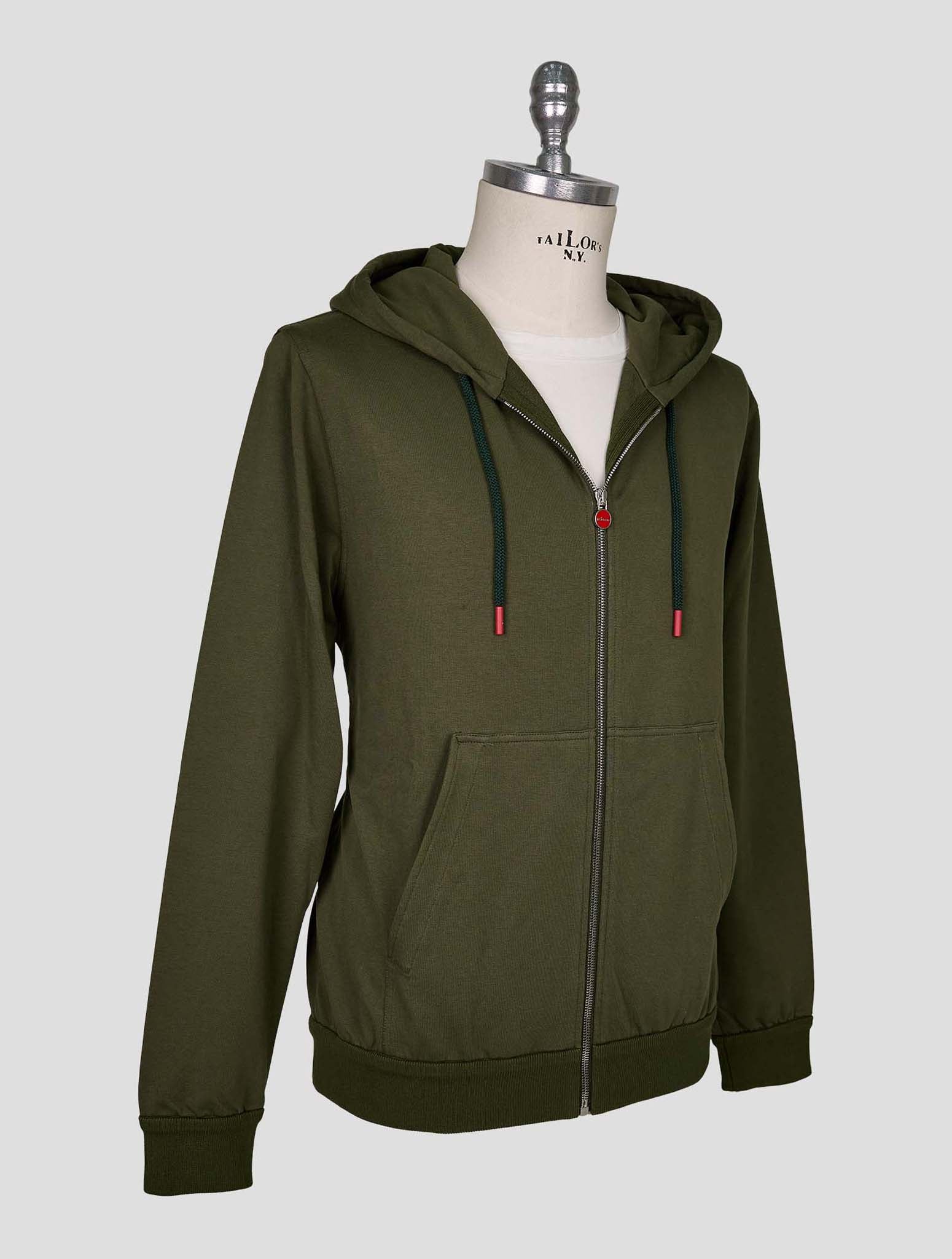 Kiton Green Cotton Ea Tracksuit