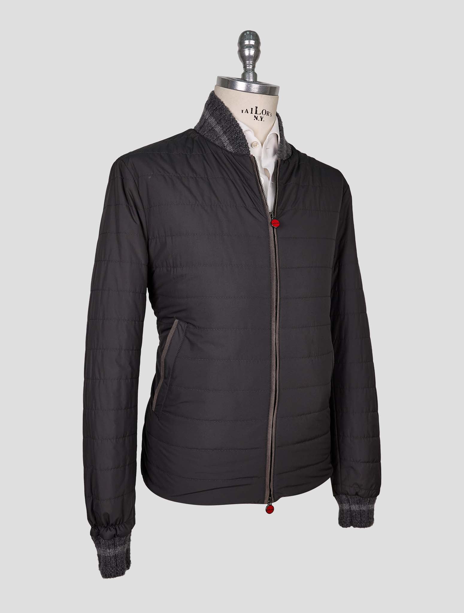 Kiton Gray Pl Coat