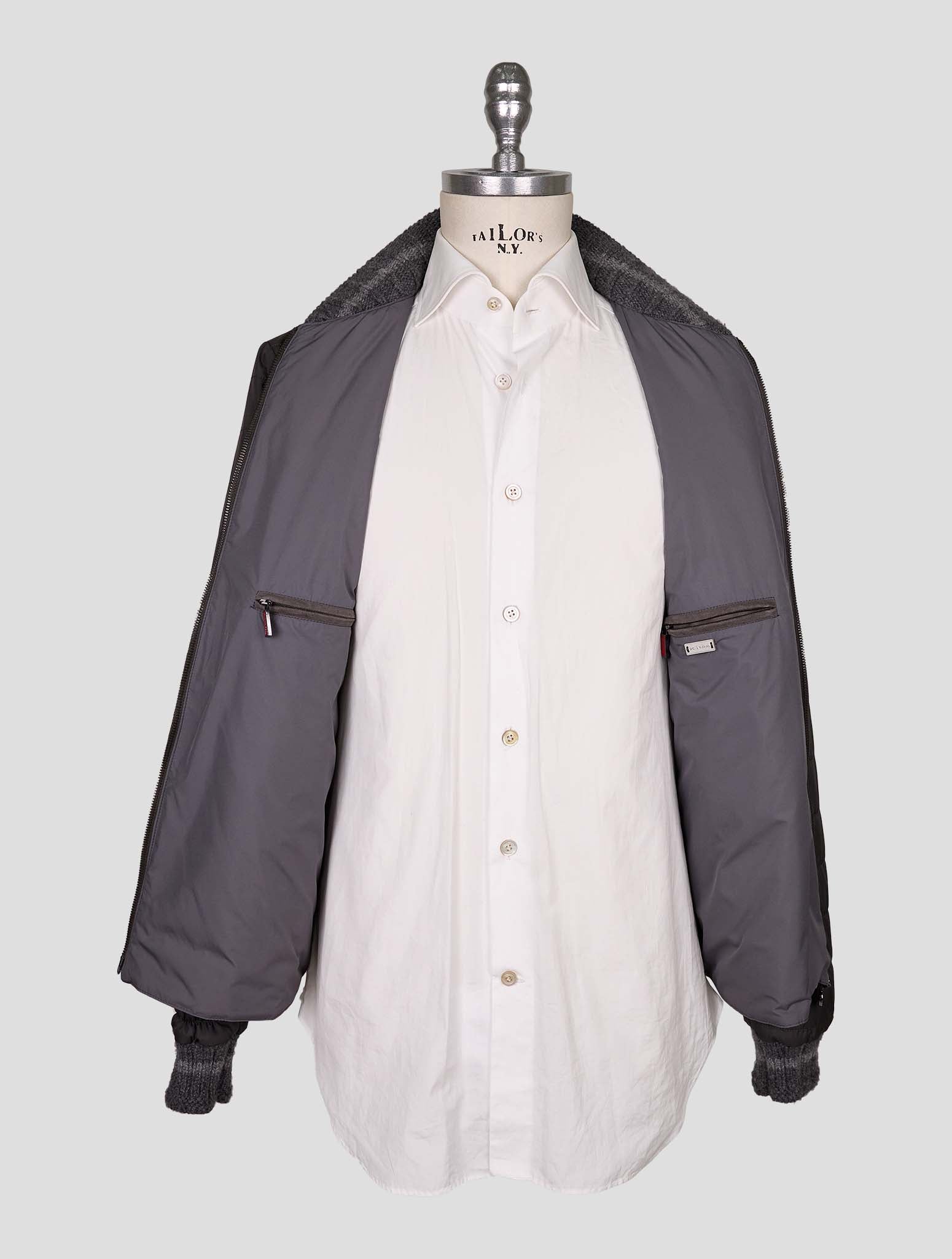 Kiton Gray Pl Coat
