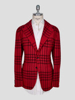 Kiton Burgundy Red Cashmere Blazer