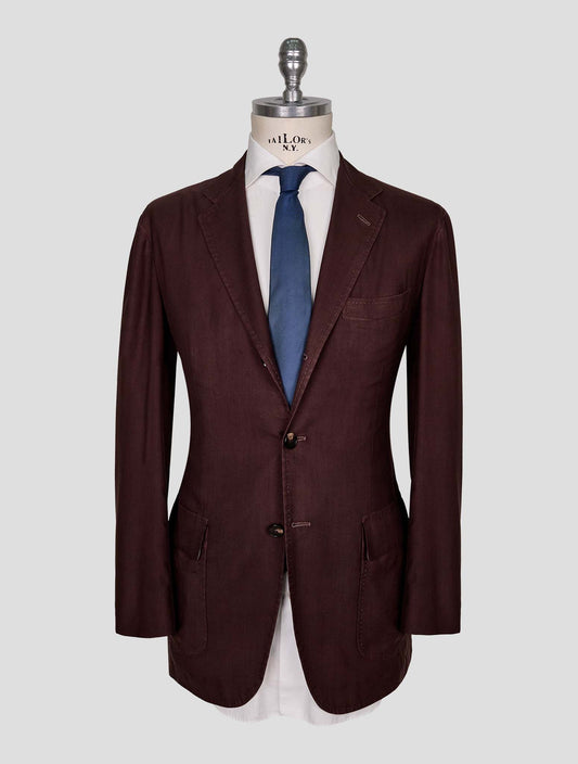 Kiton Brown Cashmere Blazer