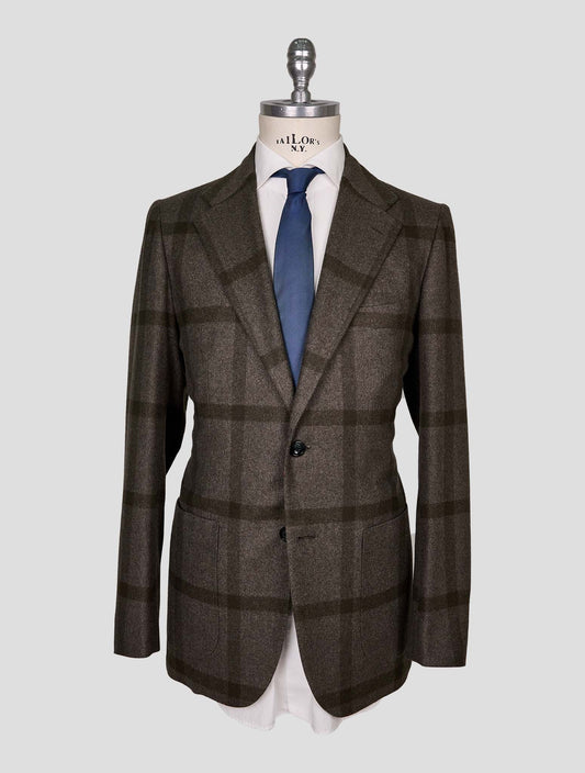 Kiton Green Cashmere Blazer