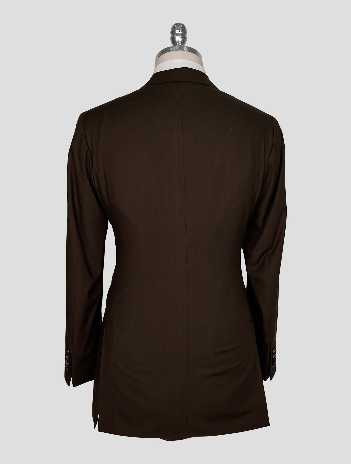 Kiton Brown Wool Blazer