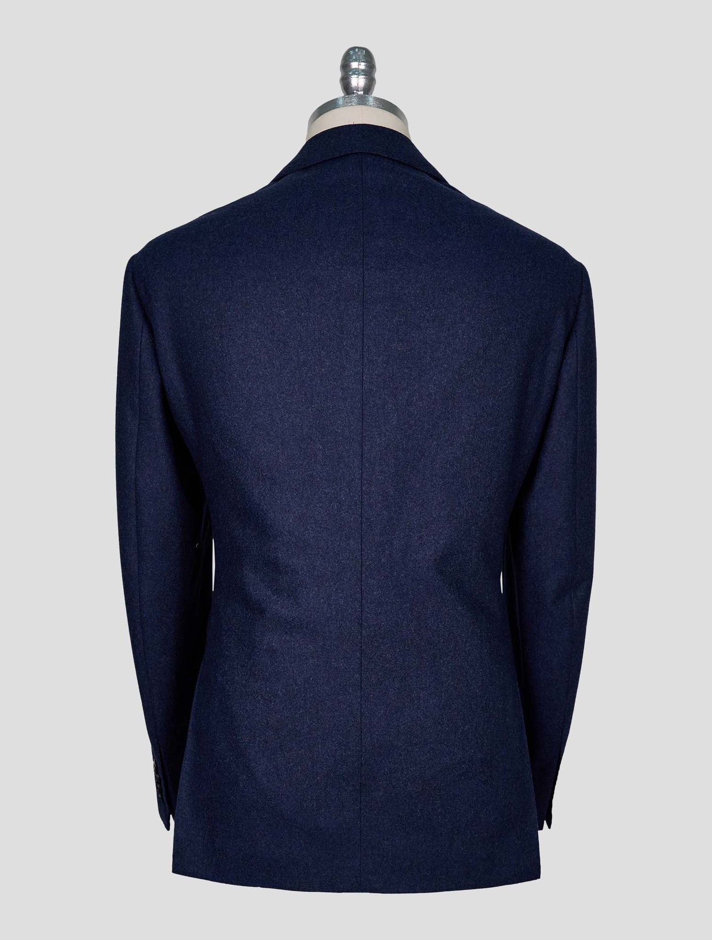 Kiton Blue Wool Blazer