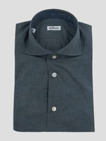 Kiton Gray Cotton Shirt