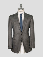 Kiton Gray Cashmere Blazer