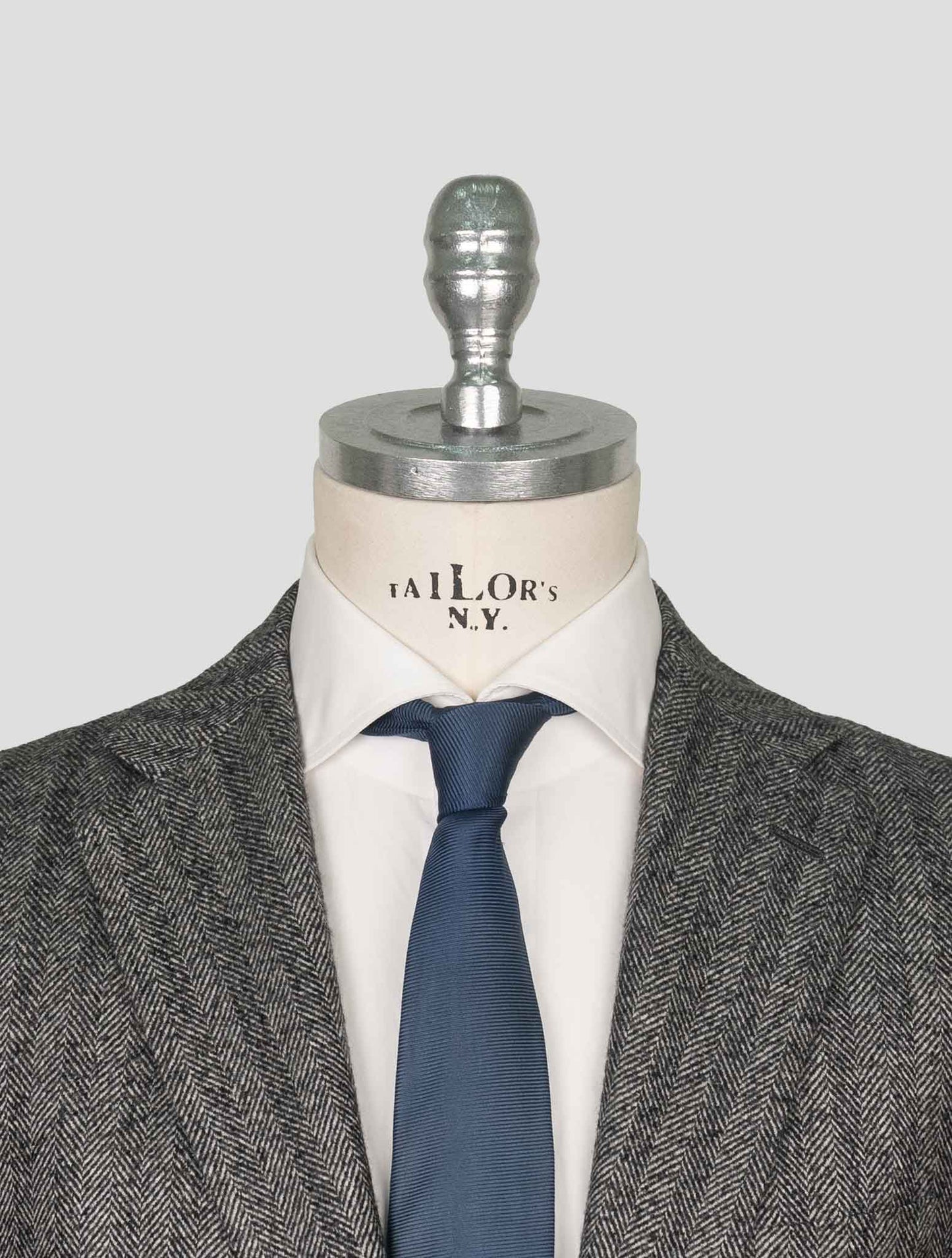 Kiton Gray Cashmere Blazer