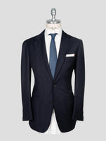 Kiton Blue Wool Suit