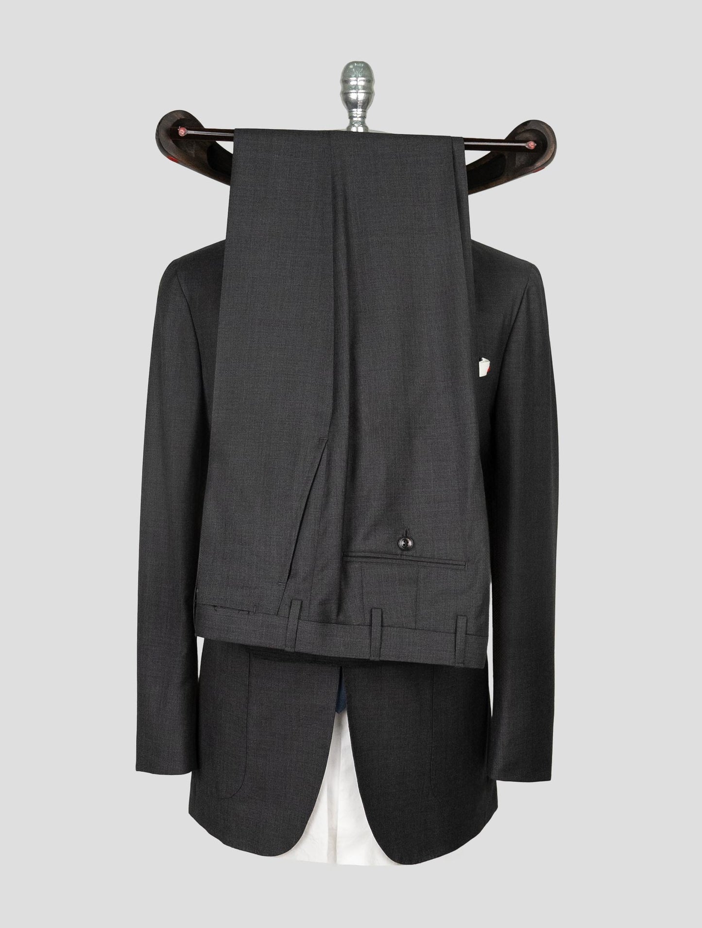 Kiton Gray Wool Suit