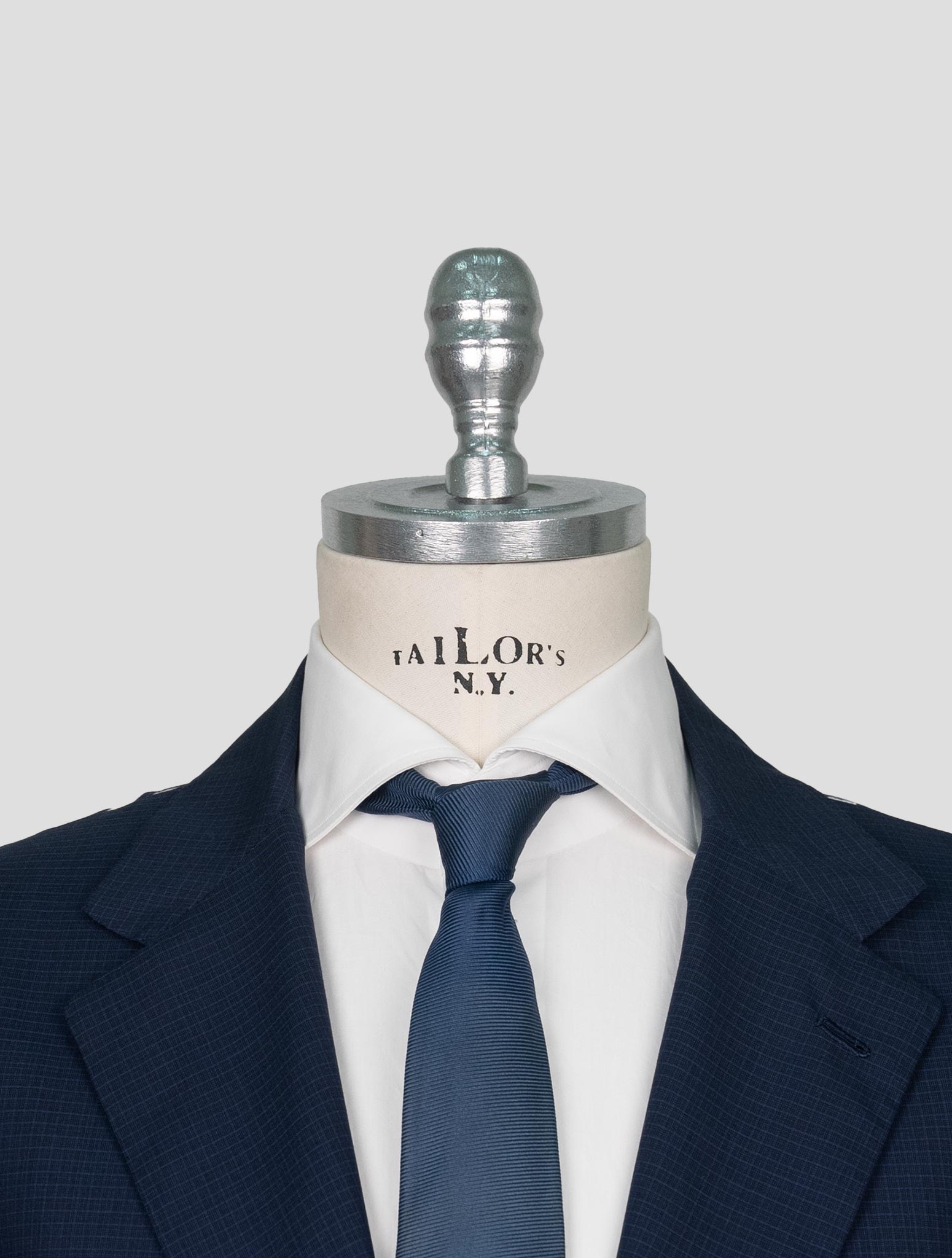 Kiton Blue Wool 160's Suit