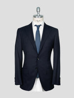 Kiton Blue Wool Suit