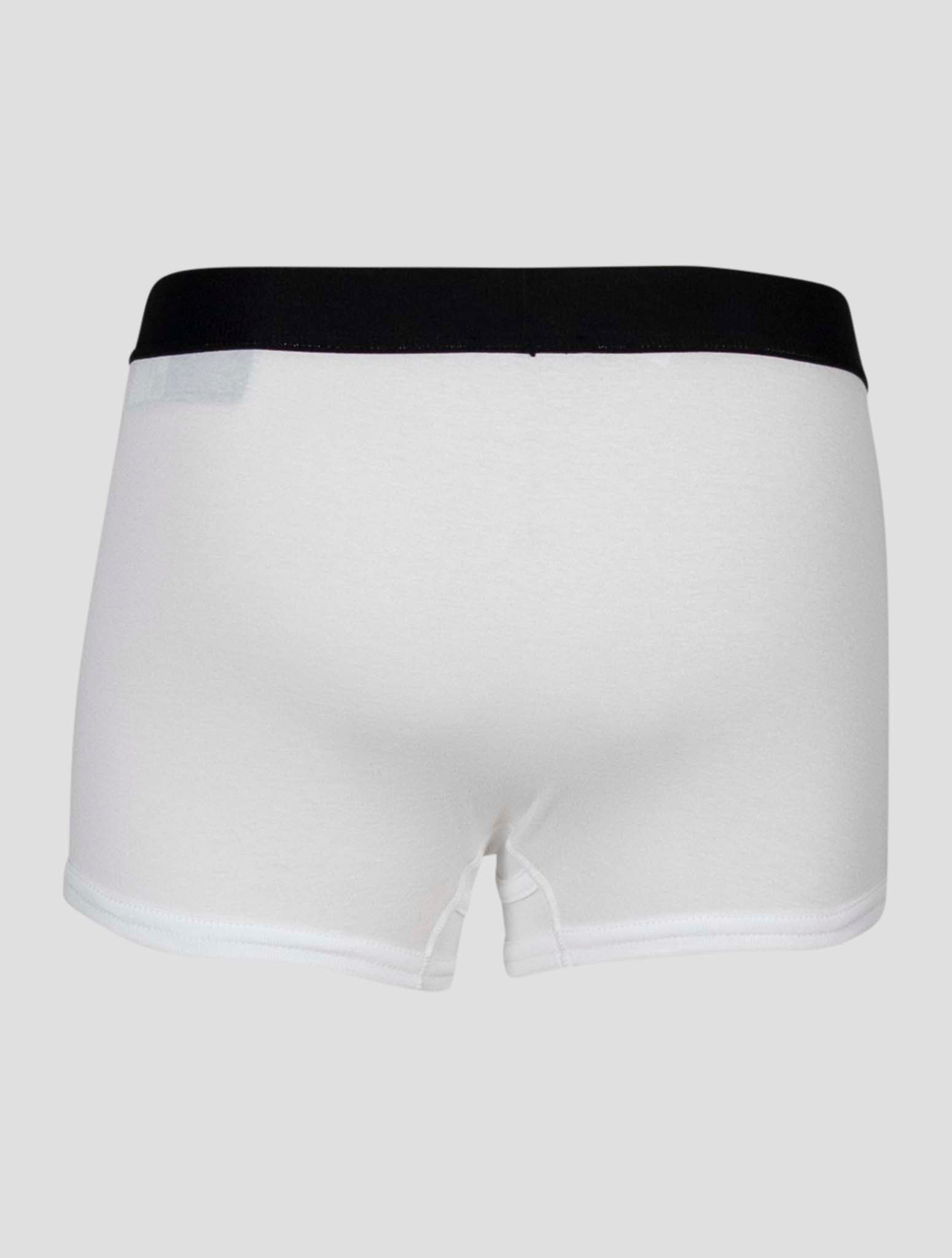 Kiton White Cotton Ea Boxer