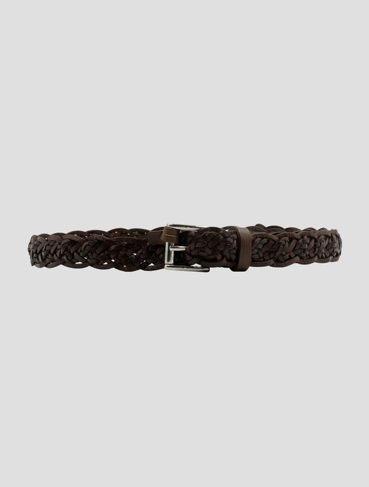 Kiton Brown Leather Belt