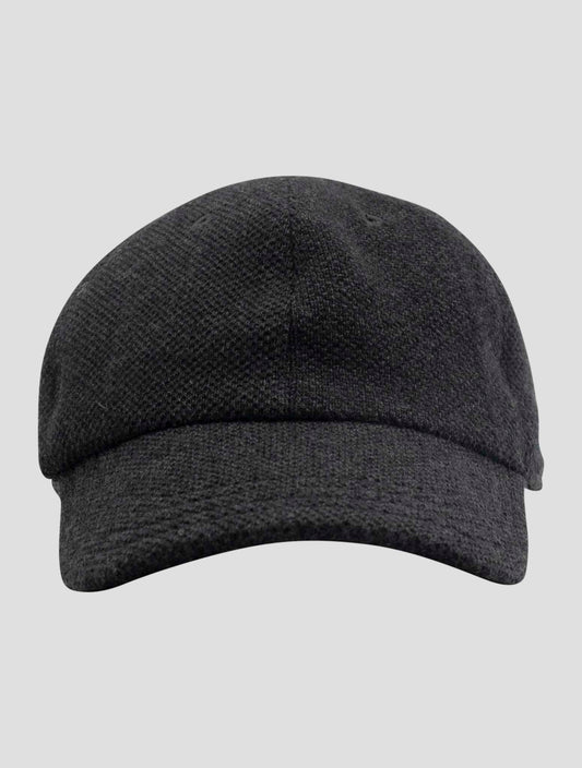 Kiton Gray Cashmere Baseball Cap