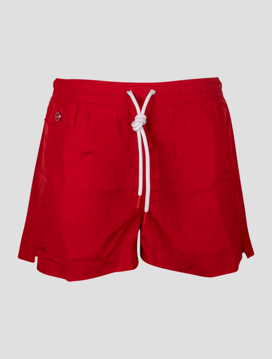 Kiton Red Pl Swim Trunks