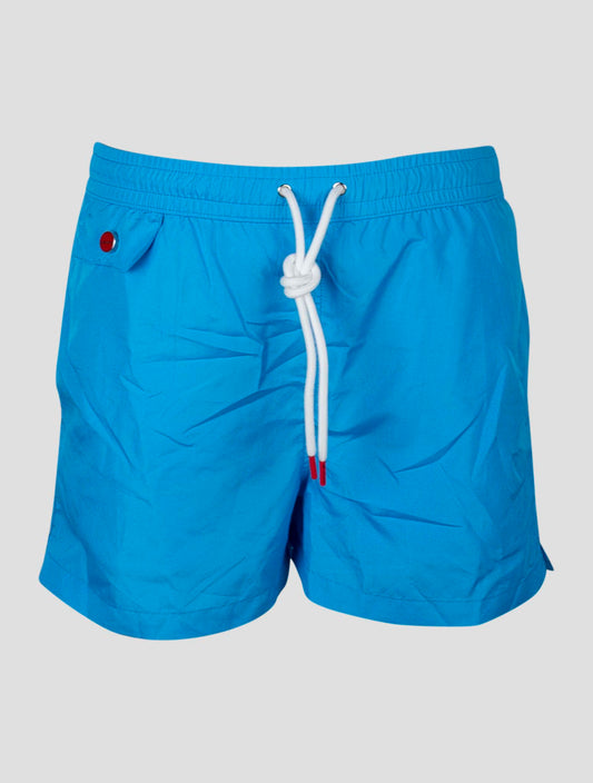 Kiton Light Blue Pl Swim Trunks