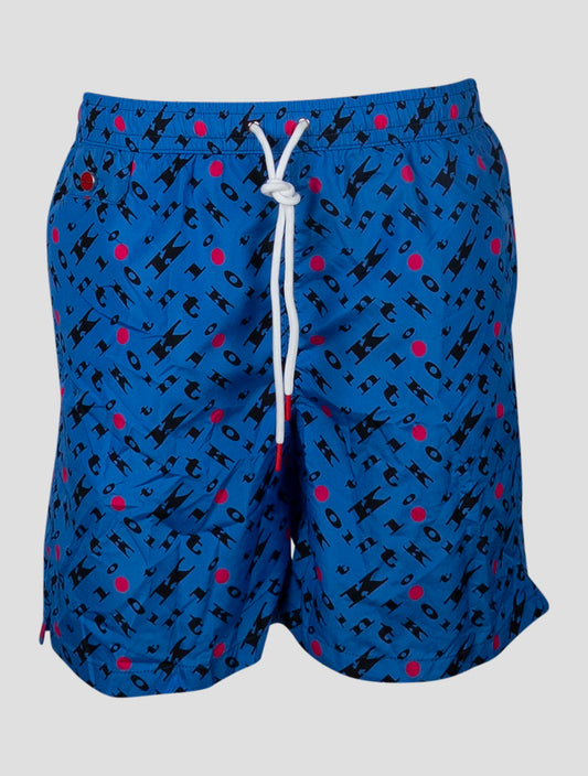 Kiton Light Blue Pl Swim Trunks
