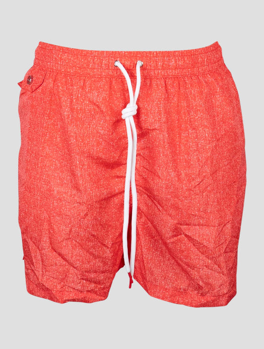 Kiton Red Pl Swim Trunks