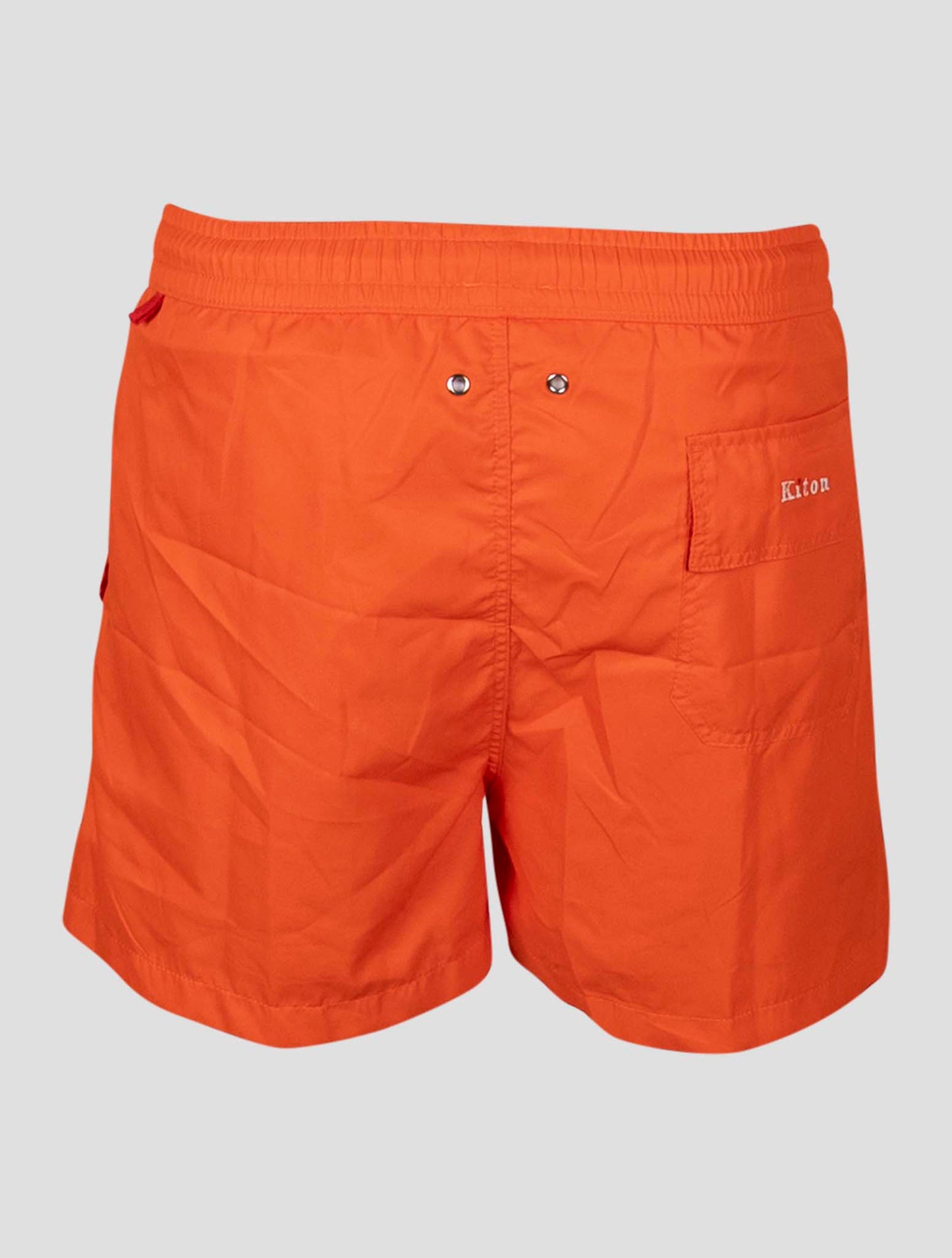 Kiton Orange Pl Swim Trunks