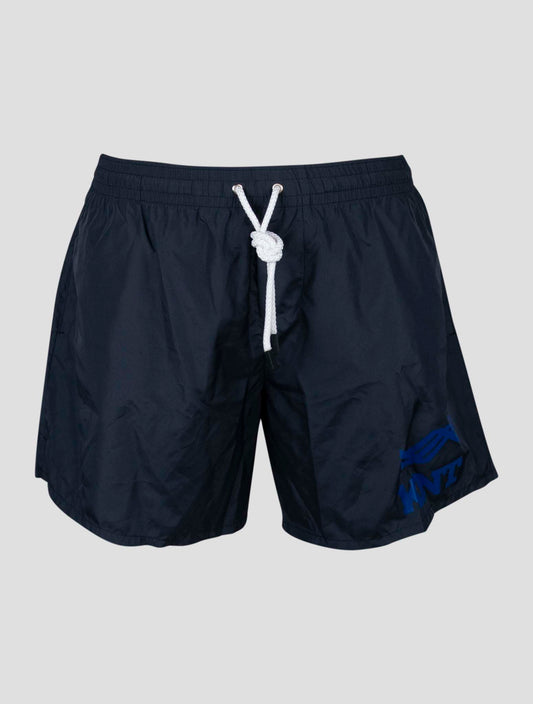 Kiton Knt Blue Pl Swim Trunks