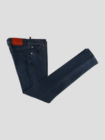 Kiton Blue Cotton Ea Jeans