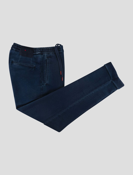 Kiton Blue Cotton Wool Pl Ea