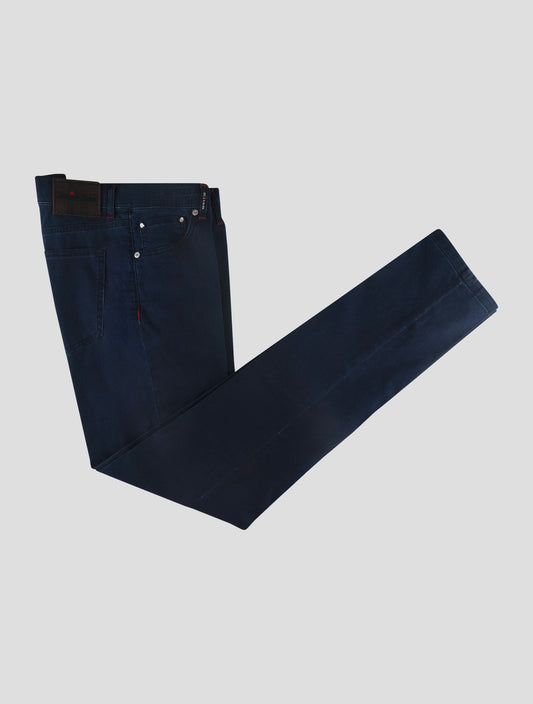 Kiton Blue Cotton Ea Jeans