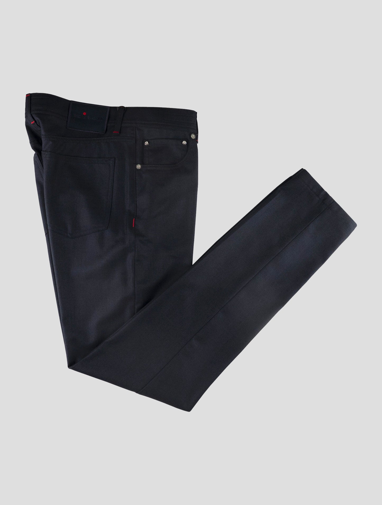 Kiton Blue 150's Pants Mod. Jeans