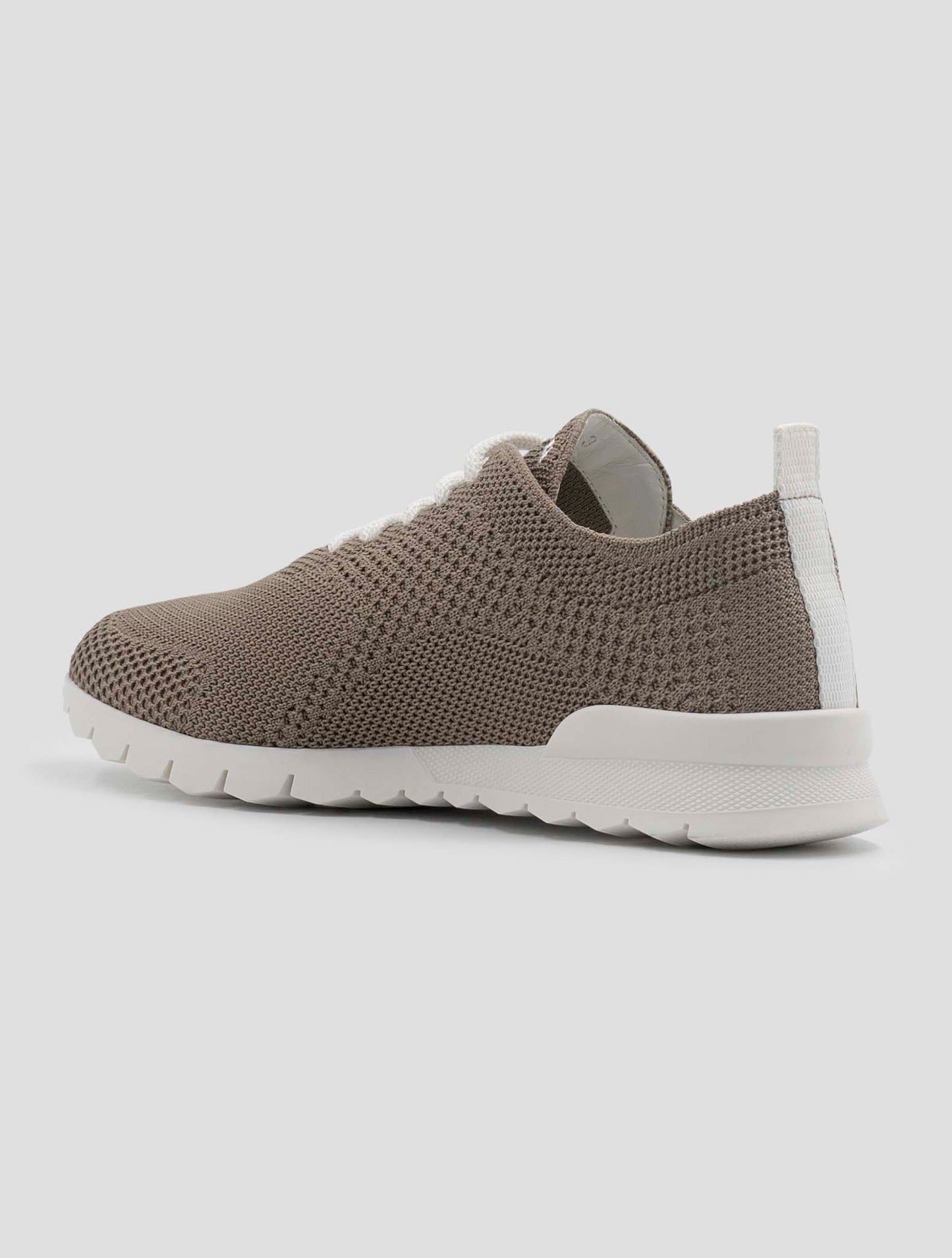 Kiton Brown Cotton Ea Sneakers Women